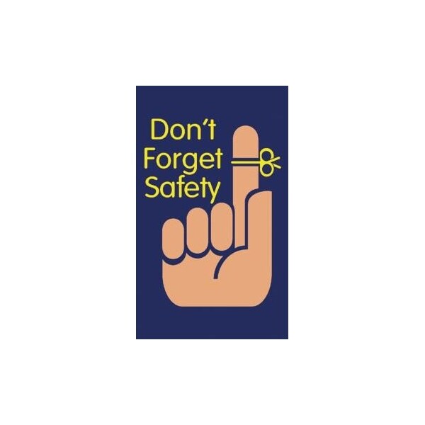 Accuform FLOOR MATS DON'T FORGET SAFETY 5 FT PMM303 PMM303 - main